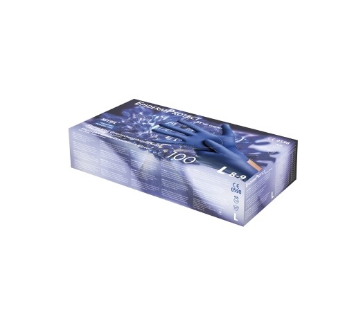 Nitrilhandschuhe EpidermProtect | Für empfindliche Haut | XS -XL | 100 Stück/Box