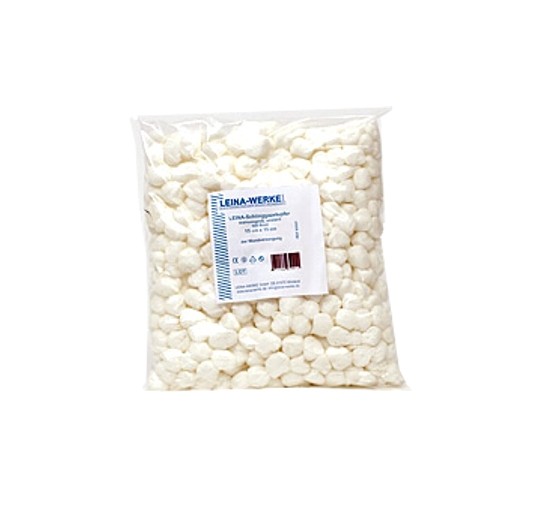 Schlinggazetupfer | Pflaumengroß | 20 cm x 20 cm | 500 Stück/Beutel