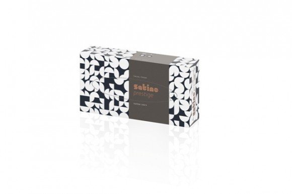 Kosmetiktücher | Satino Prestige | 2-lagig | Hochweiß | 100 Tücher/Box