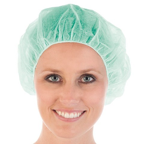 Baretthaube BETTINA Ø 60 cm 100 Stück/Packung