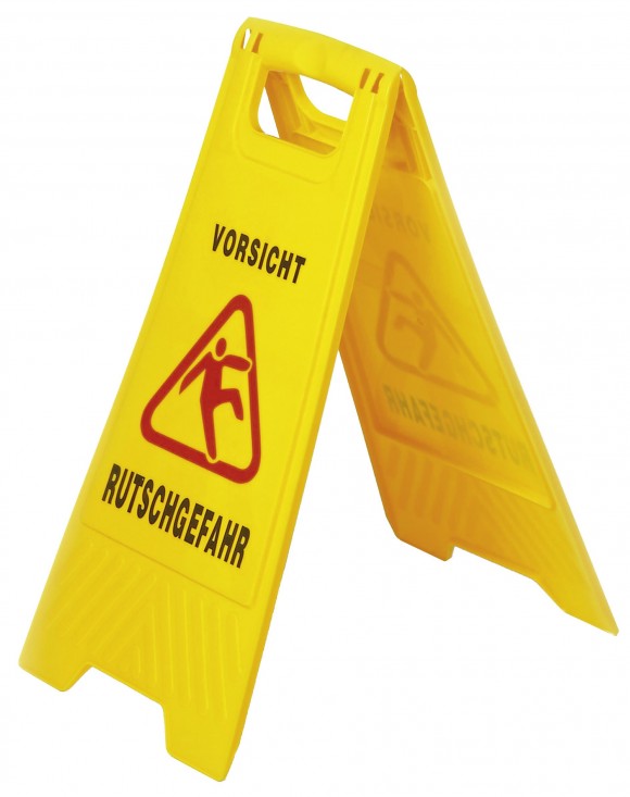 Floorstar Warnschild Vorsicht Rutschgefahr