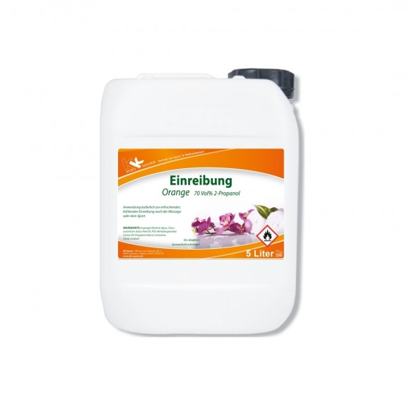 KK Einreibung Orange (70 Vol.%) 5 Liter Kanister