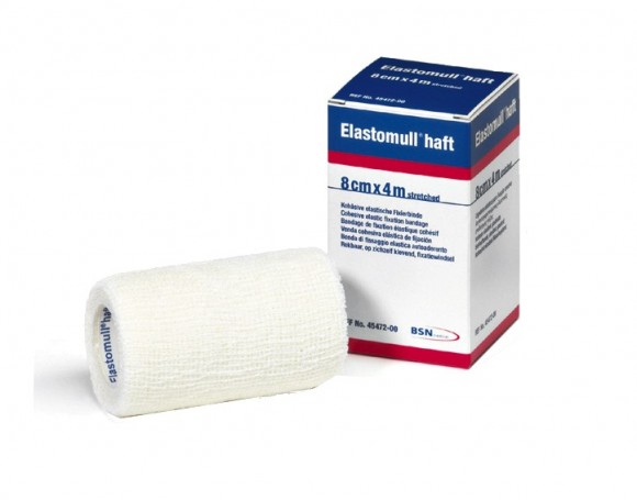 Elastomull® haft Fixierbinde 8 cm x 4 m Rolle