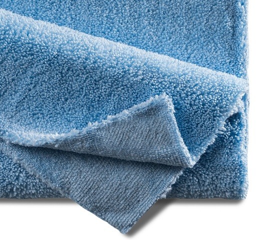 Mopptex | Microfasertuch Superplüsch | Blau | 40 x 40 cm