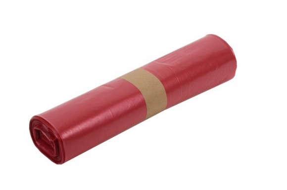 Müllsack 120 Liter | Typ 60 | Extra | Rot | 25 Stück/Rolle