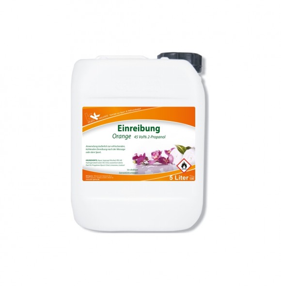 KK Einreibung Orange (45 Vol.%) 5 Liter Kanister