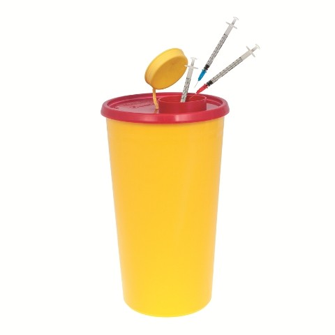 Medi-Box | Kanülen- / Spritzenabwurfbehälter | 2,5 Liter