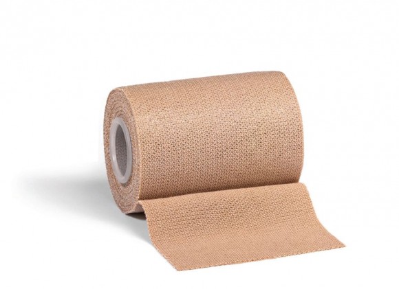 Acrylastic® | längselastische Klebebinde | 10 cm x 2,5 m | Rolle ohne Faltschachtel