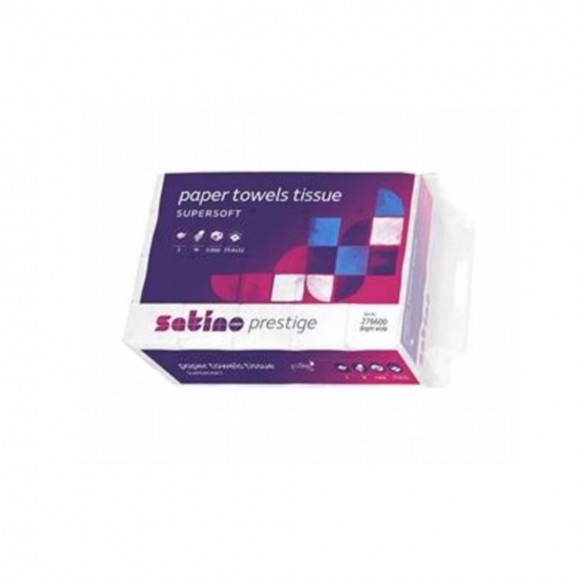 Tissueline Premium Interfold Handtuchpapier | 20,6 x 32 cm | 2-lagig | Hochweiß | 3000 Stück